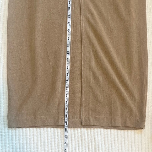 Vintage 90’s Y2K Tan Brown Maxi Skirt - Picture 5 of 8